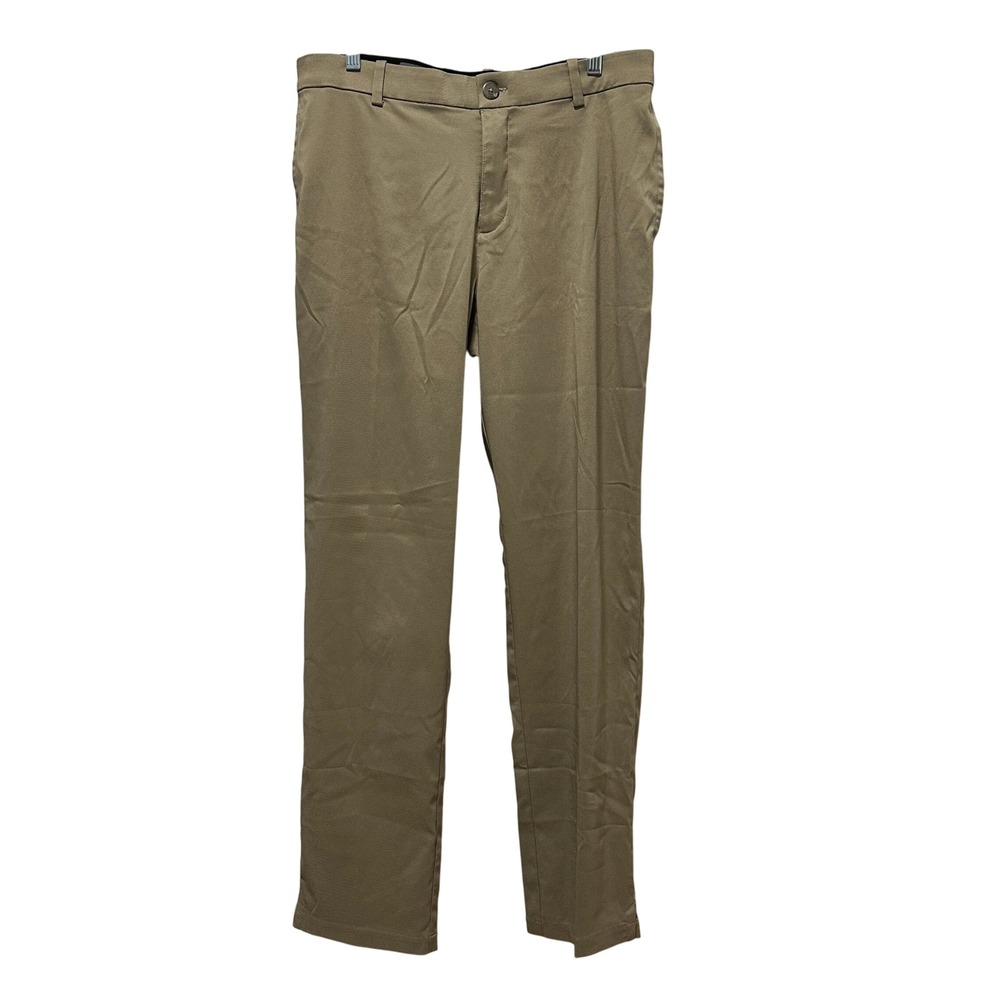 Nike Dri-FIT Golf‎ Pants Mens 34x32 Khaki Tan Stretch Performance Trousers
